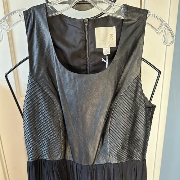 Anthropologie The Line and Dot Leather Top Dress - Picture 2 of 12